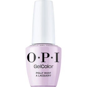 OPI GelColor Gel Nail Polish Polly Want a Lacquer? front view