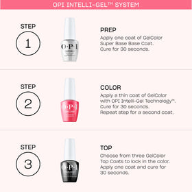 OPI GelColor Gel Nail Polish Reoccurin' Gleam with Intelli-Brush close-up