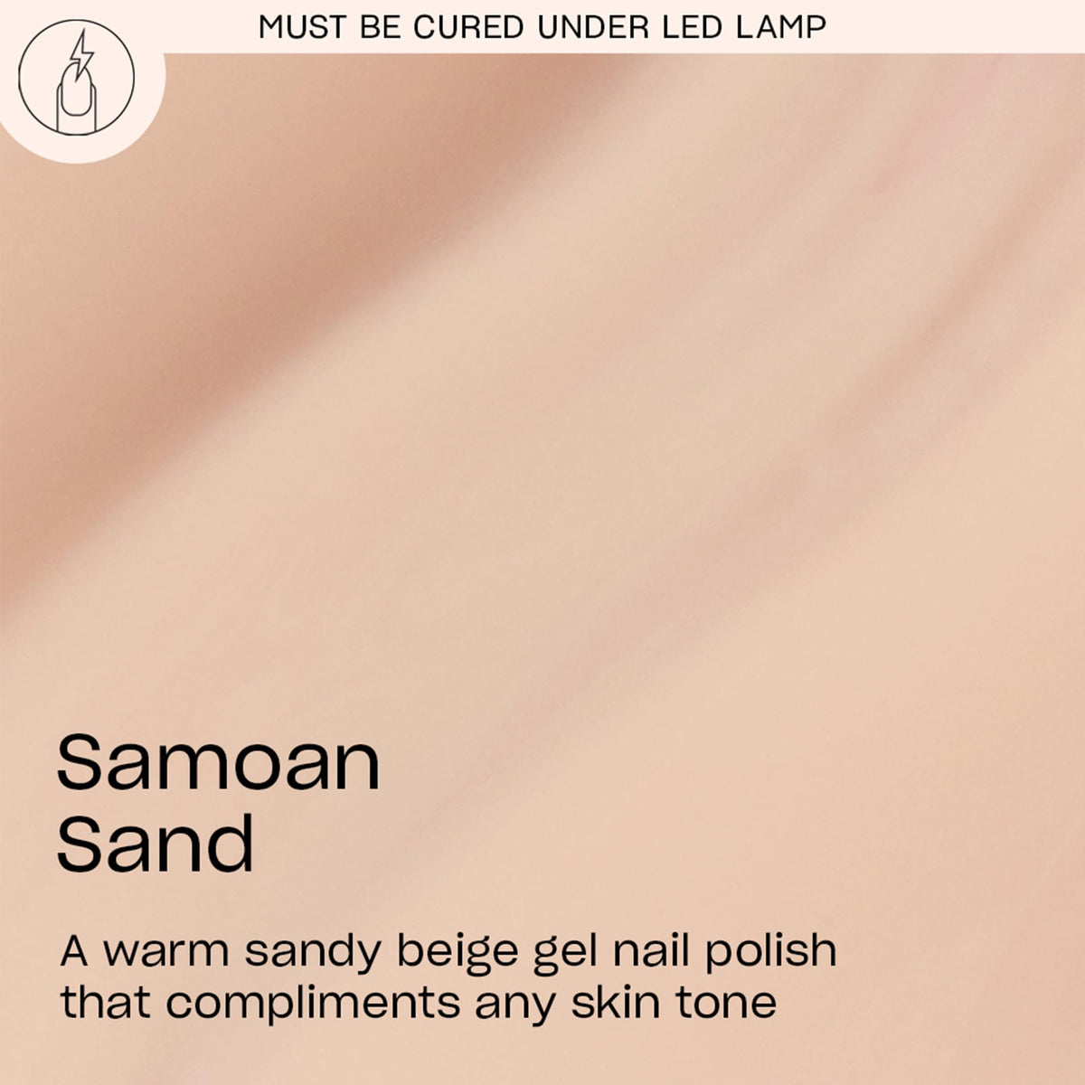 OPI GelColor Gel Nail Polish Samoan Sand bottle with cap