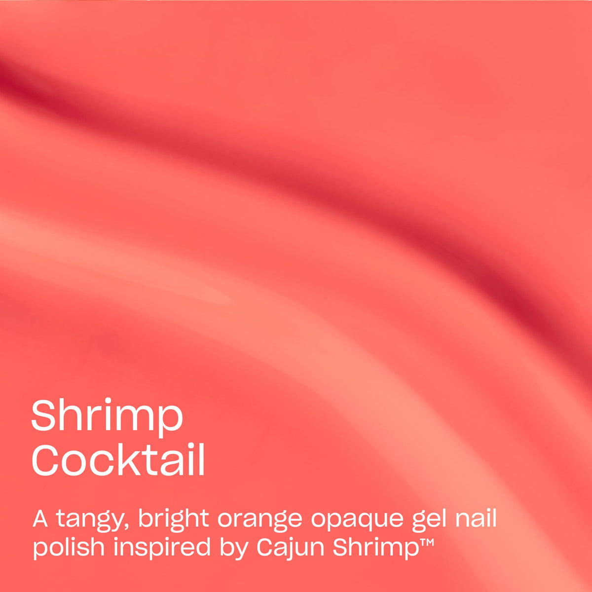 OPI GelColor Gel Nail Polish Shrimp Cocktail bottle side view