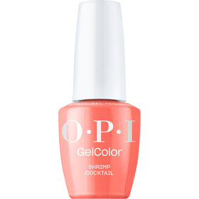 OPI GelColor Gel Nail Polish Shrimp Cocktail front view