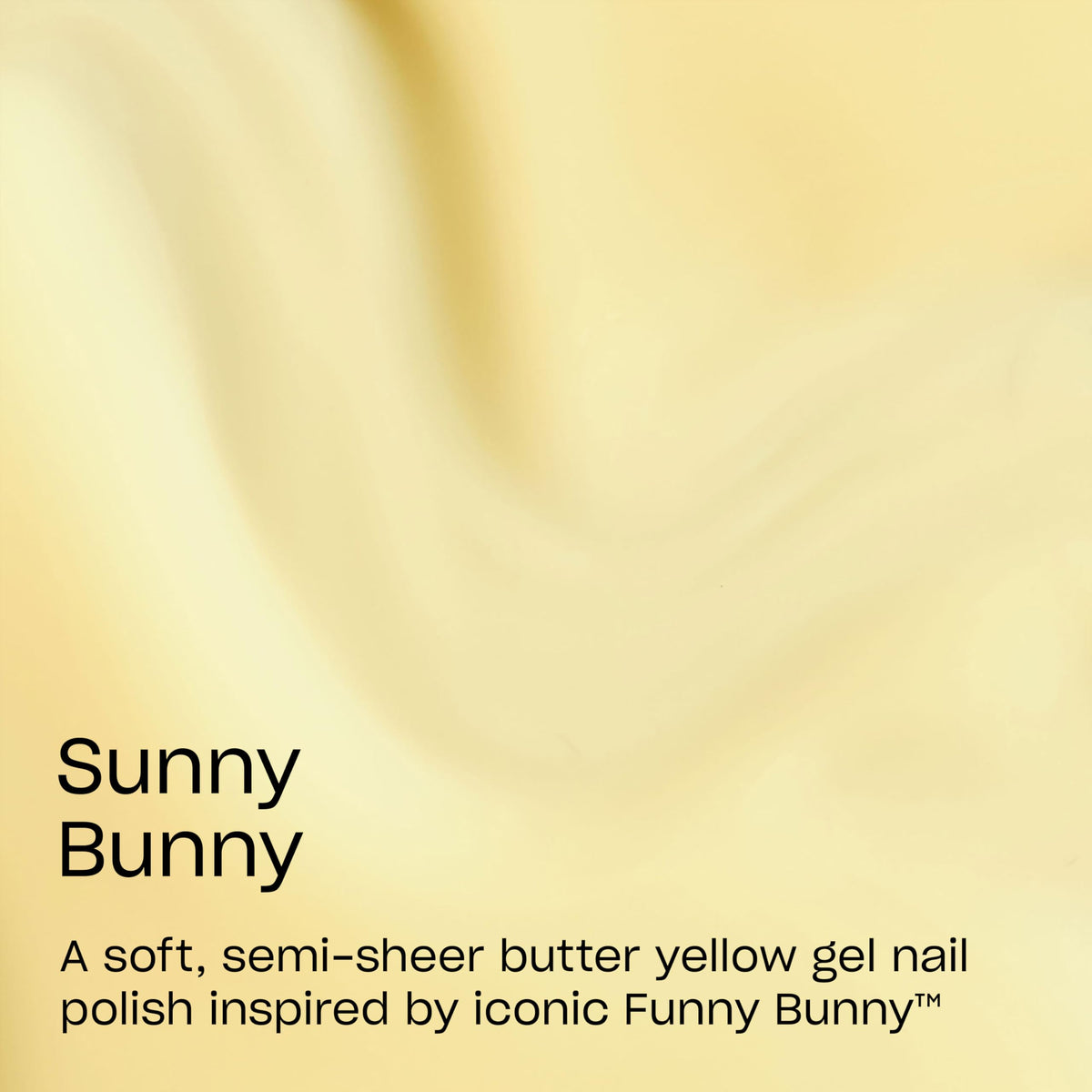 OPI GelColor Gel Nail Polish Sunny Bunny side view