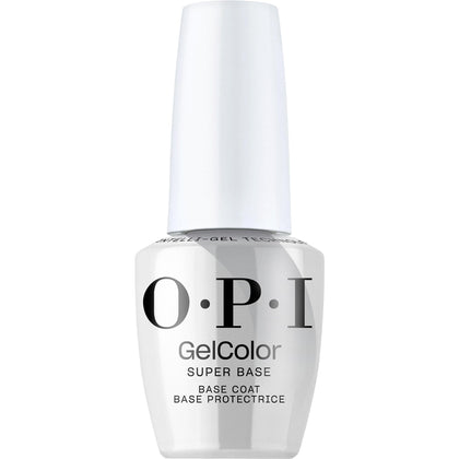 OPI GelColor Gel Nail Polish Super Base Coat front view