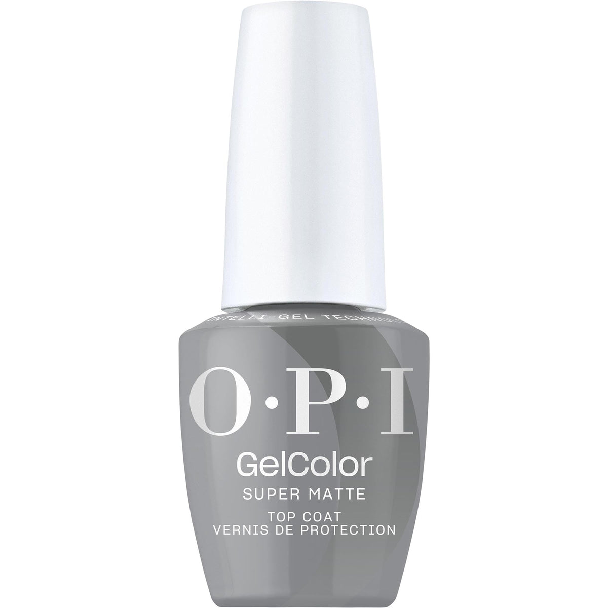 OPI GelColor Gel Nail Polish Super Matte Top Coat front view