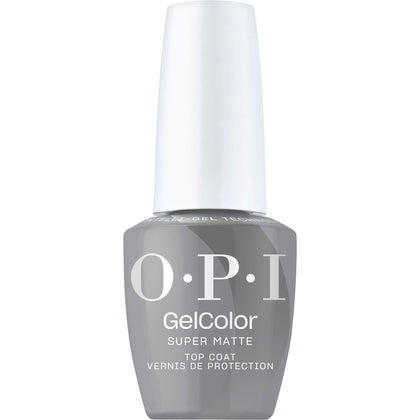 OPI GelColor Gel Nail Polish Super Matte Top Coat front view