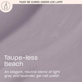 OPI GelColor Gel Nail Polish Taupe-less Beach bottle side view
