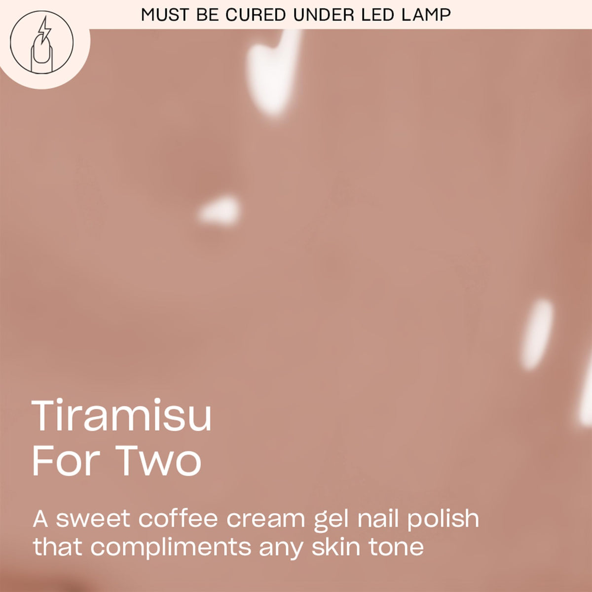 OPI GelColor Gel Nail Polish Tiramisu for Two bottle with label