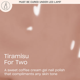 OPI GelColor Gel Nail Polish Tiramisu for Two bottle with label