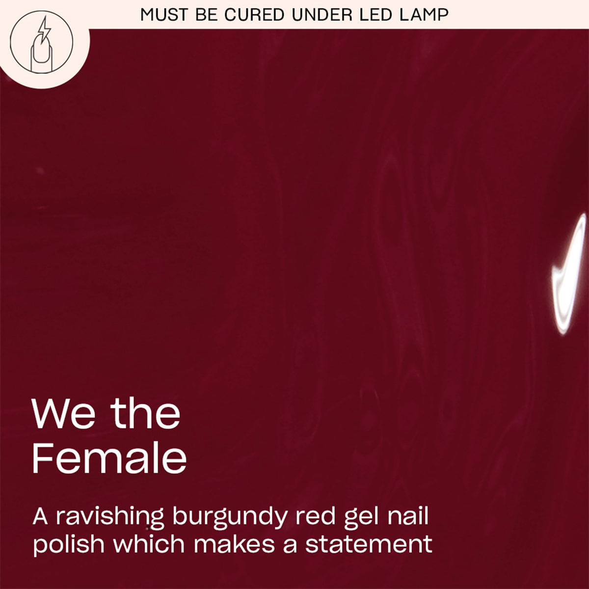 OPI GelColor Gel Nail Polish We the Female bottle with brush