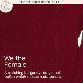 OPI GelColor Gel Nail Polish We the Female bottle with brush