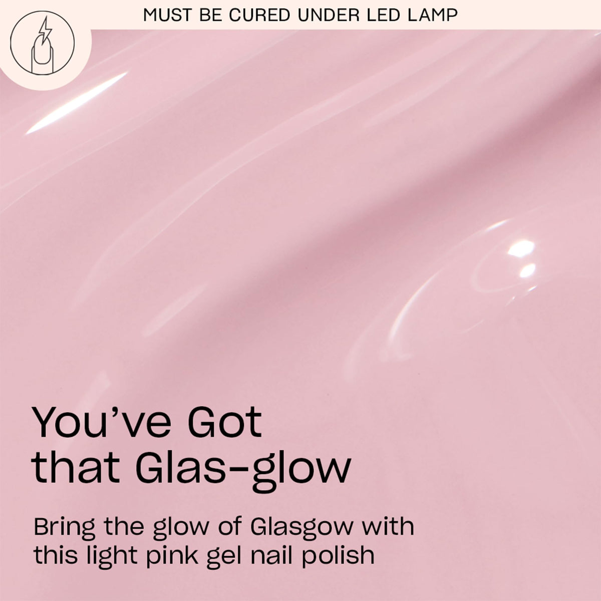 OPI GelColor Gel Nail Polish You’ve Got that Glas-glow bottle with cap