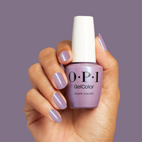 OPI GelColor Grape Escape Gel Nail Polish with Intelli-Brush
