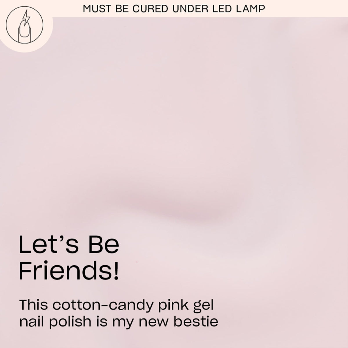OPI GelColor Let's Be Friends! Gel Nail Polish bottle with label