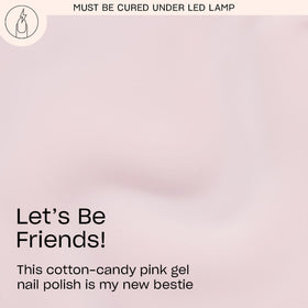 OPI GelColor Let's Be Friends! Gel Nail Polish bottle with label