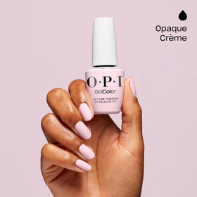 OPI GelColor Let's Be Friends! Gel Nail Polish side view