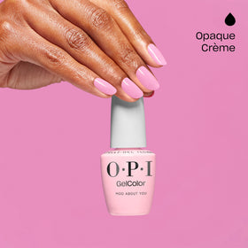 OPI GelColor Mod About You with LED lamp