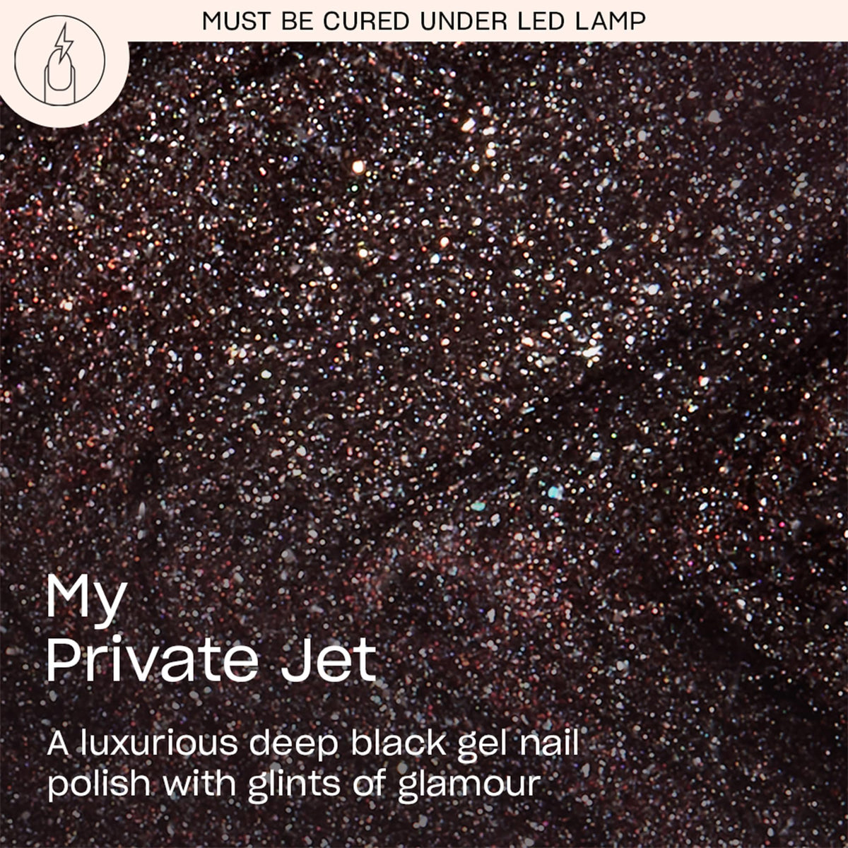 OPI GelColor My Private Jet Gel Nail Polish side view