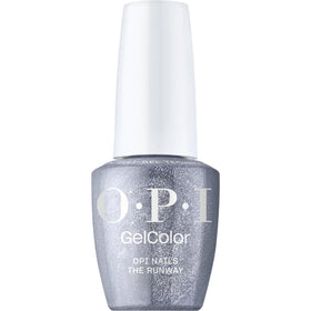 OPI GelColor Opaque Silver Shimmer front view