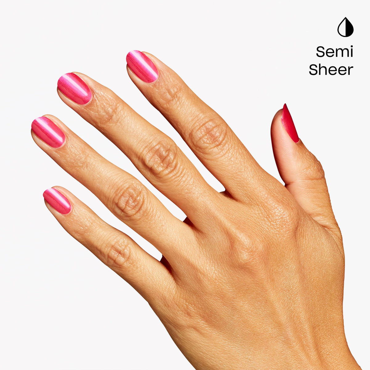 OPI GelColor Pompeii Pink application process