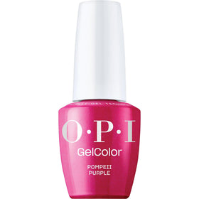 OPI GelColor Pompeii Purple nail polish front view
