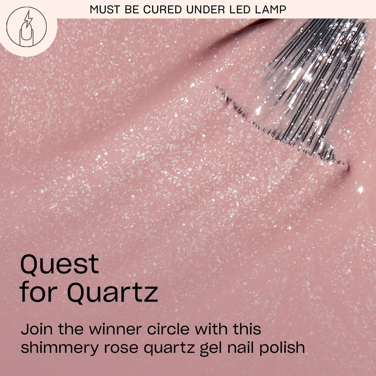 OPI GelColor Quest for Quartz Gel Nail Polish with brush