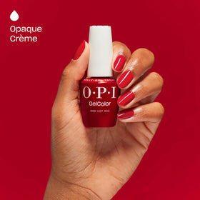 OPI GelColor Red Hot Rio with OPI Star Light LED lamp