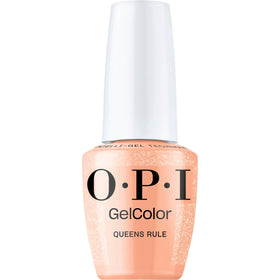 OPI GelColor Semi-Sheer Salmon Coral nail polish front view