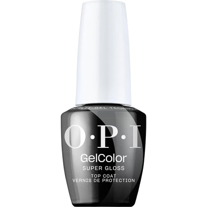 OPI GelColor Super Gloss Top Coat 59g front view