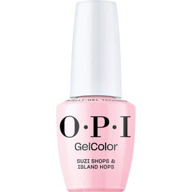 OPI GelColor Suzi Shops & Island Hops nail polish front view