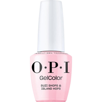 OPI GelColor Suzi Shops & Island Hops nail polish front view