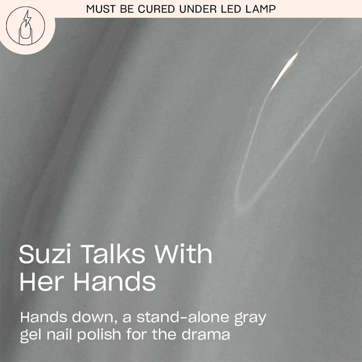 OPI GelColor Suzi Talks with Her Hands bottle side view