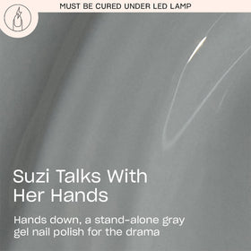 OPI GelColor Suzi Talks with Her Hands bottle side view
