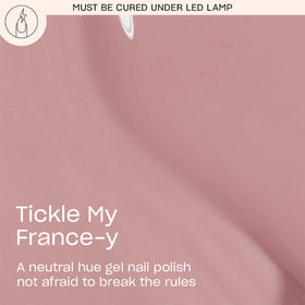 OPI GelColor Tickle My France-y 15 mL bottle side view