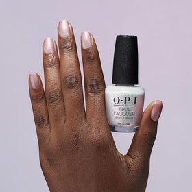 OPI Glazed N' Amused nail polish bottle with swatches