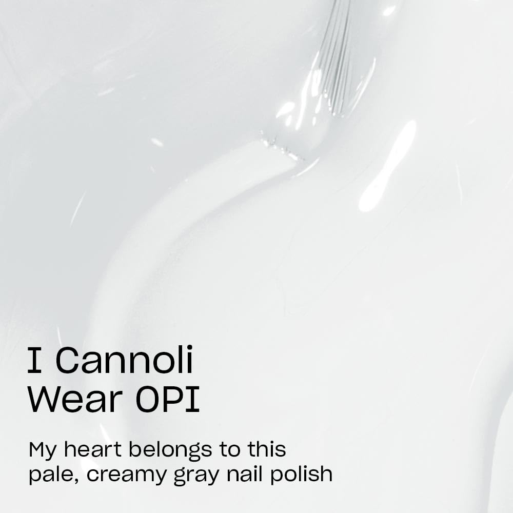 OPI I Cannoli Wear OPI nail polish brush close-up