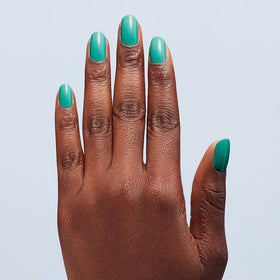 OPI I'm Yacht Leaving nail polish applied on nails