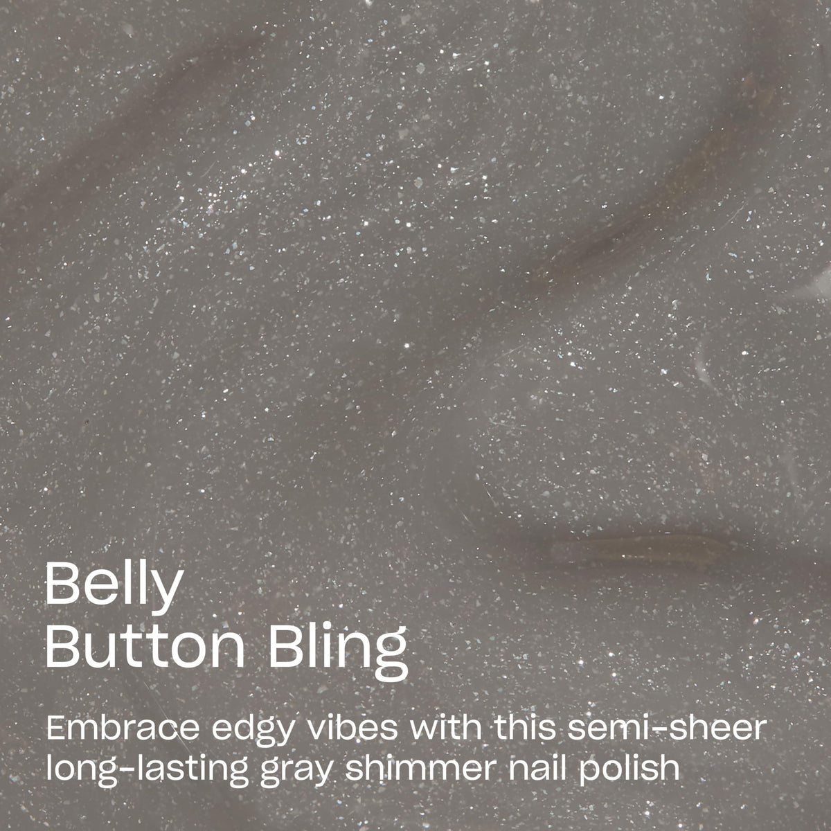 OPI Infiniste Shine Belly Button Bling Nail Polish bottle with cap