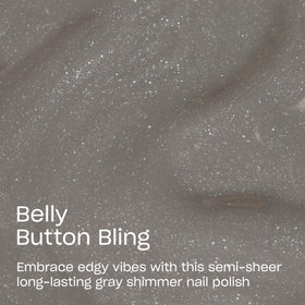 OPI Infiniste Shine Belly Button Bling Nail Polish bottle with cap