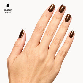 OPI Infiniste Shine Nail Polish Espresso Your Style swatch on nails