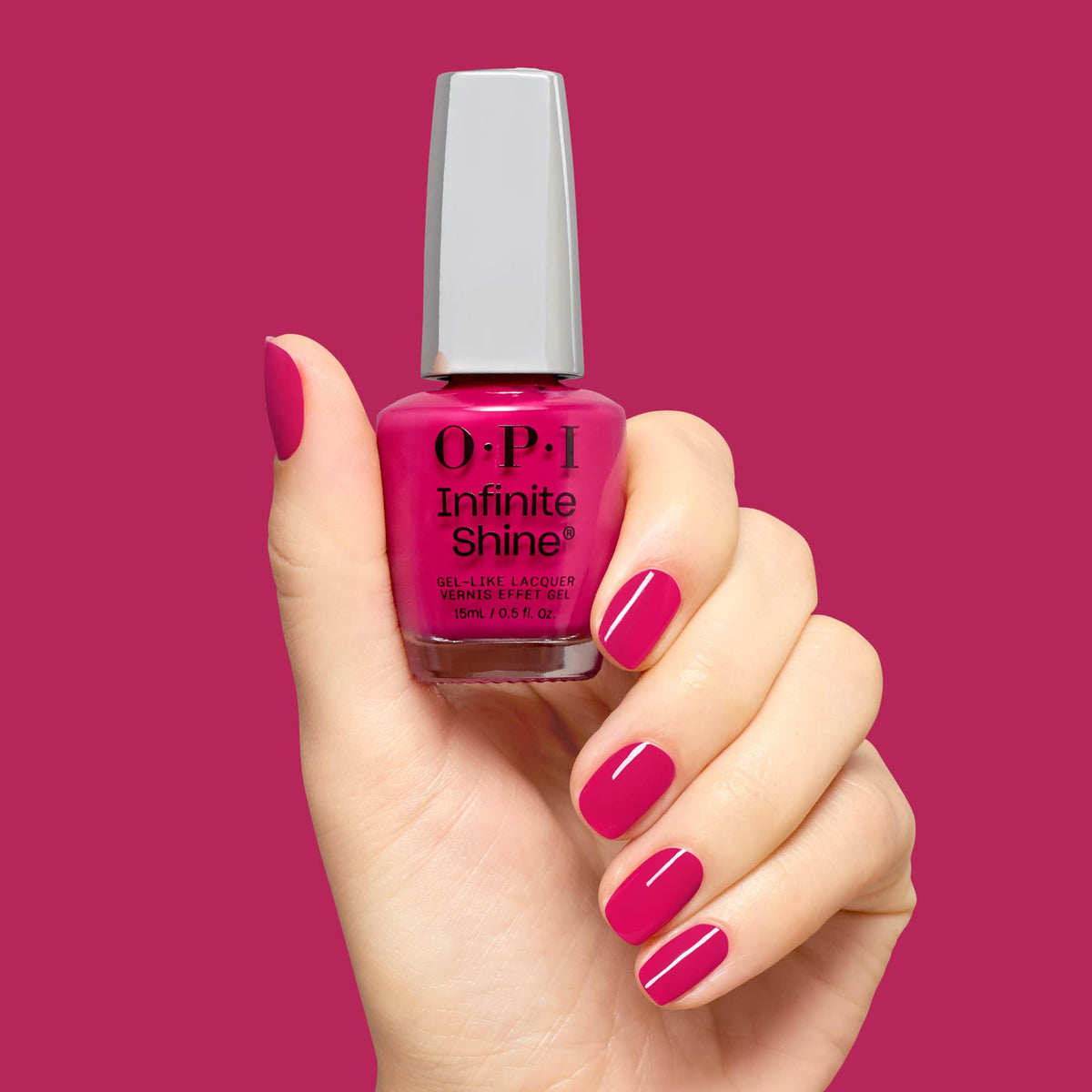 OPI Infiniste Shine Nail Polish Koala Bear-y packaging