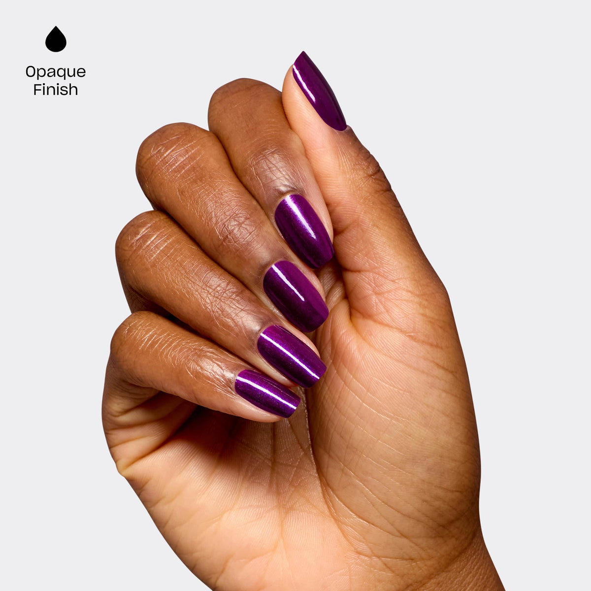 OPI Infiniste Shine Nail Polish Louvre Me Lourve Me Not application process