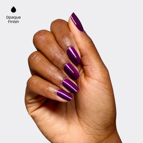 OPI Infiniste Shine Nail Polish Louvre Me Lourve Me Not application process