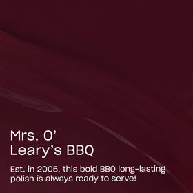 OPI Infiniste Shine Nail Polish Mrs. O’Leary’s BBQ bottle with brush
