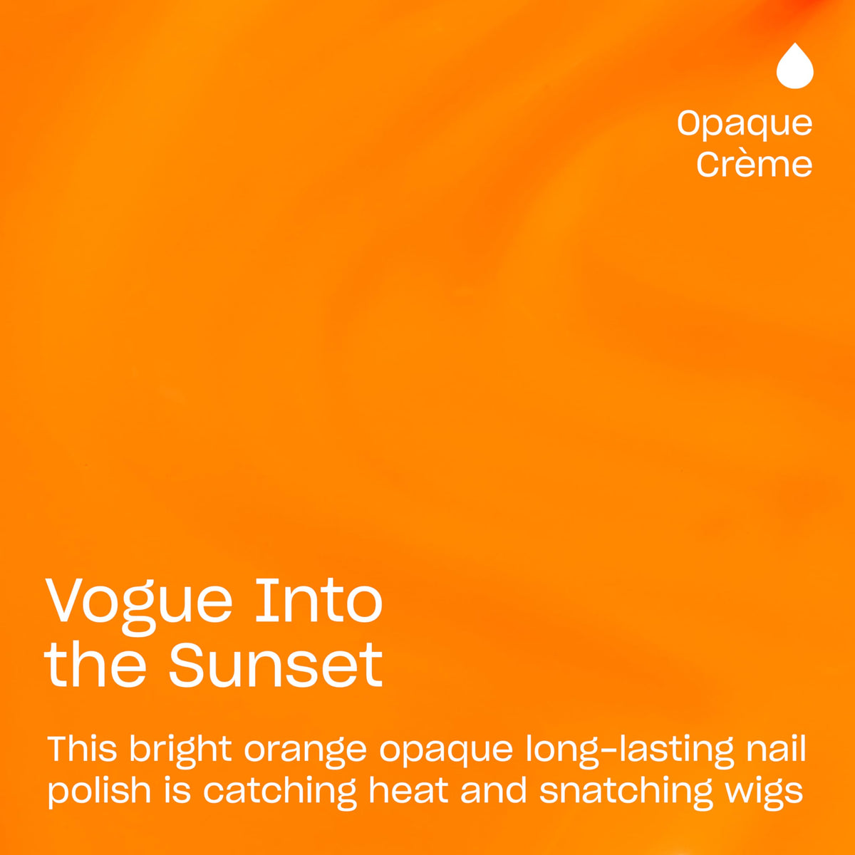 OPI Infiniste Shine Nail Polish Vogue Into the Sunset bottle side view