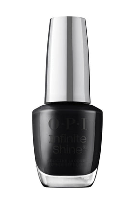 OPI Infinite Shine Black Onyx Nail Polish bottle front view