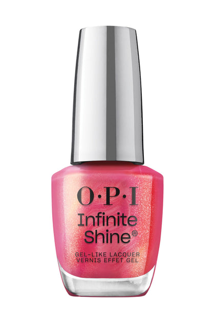 OPI Infinite Shine Good Redputation Nail Polish front view