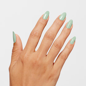 OPI Infinite Shine Mint Condition with base and top coat