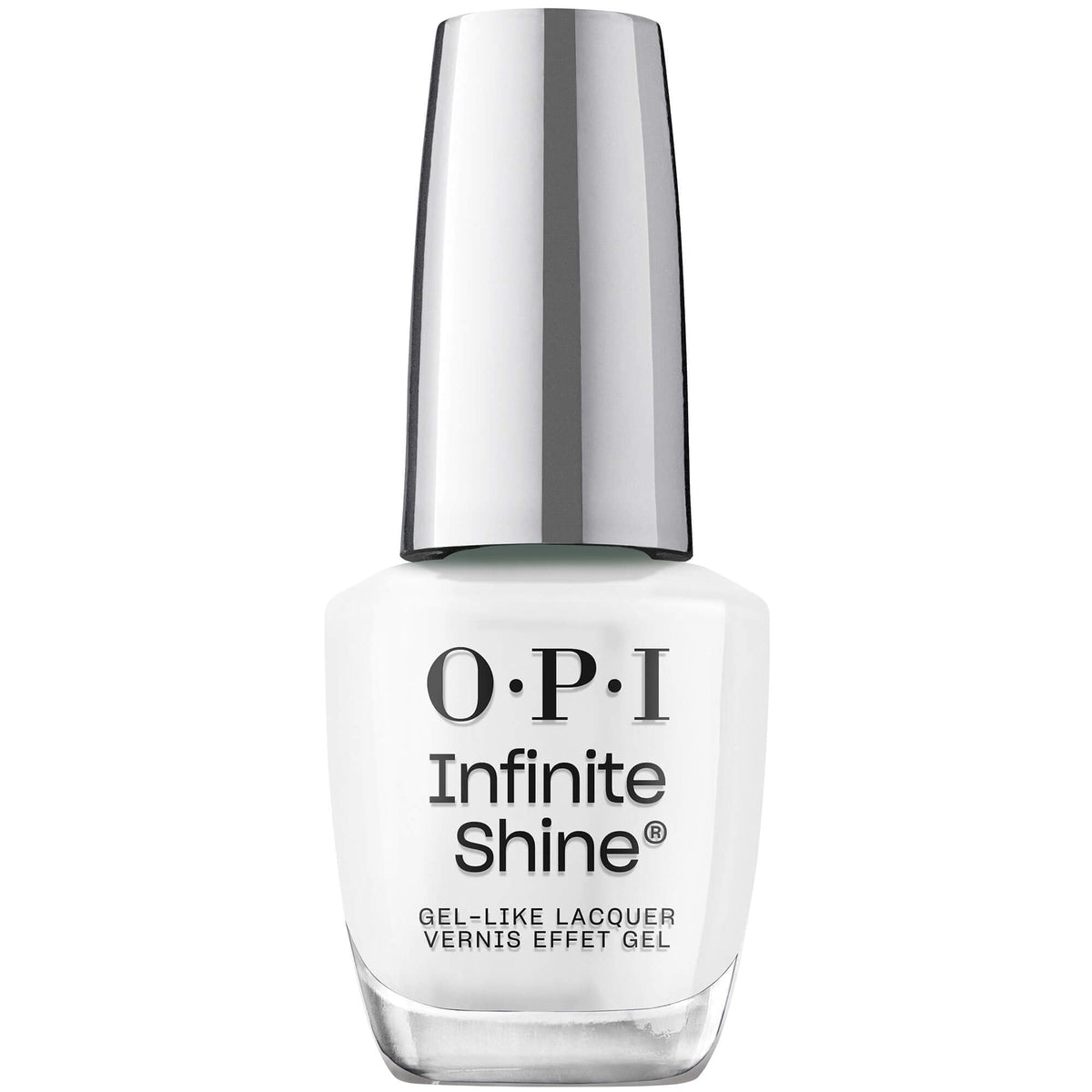 OPI Infinite Shine Nail Polish Alpine Snow front view