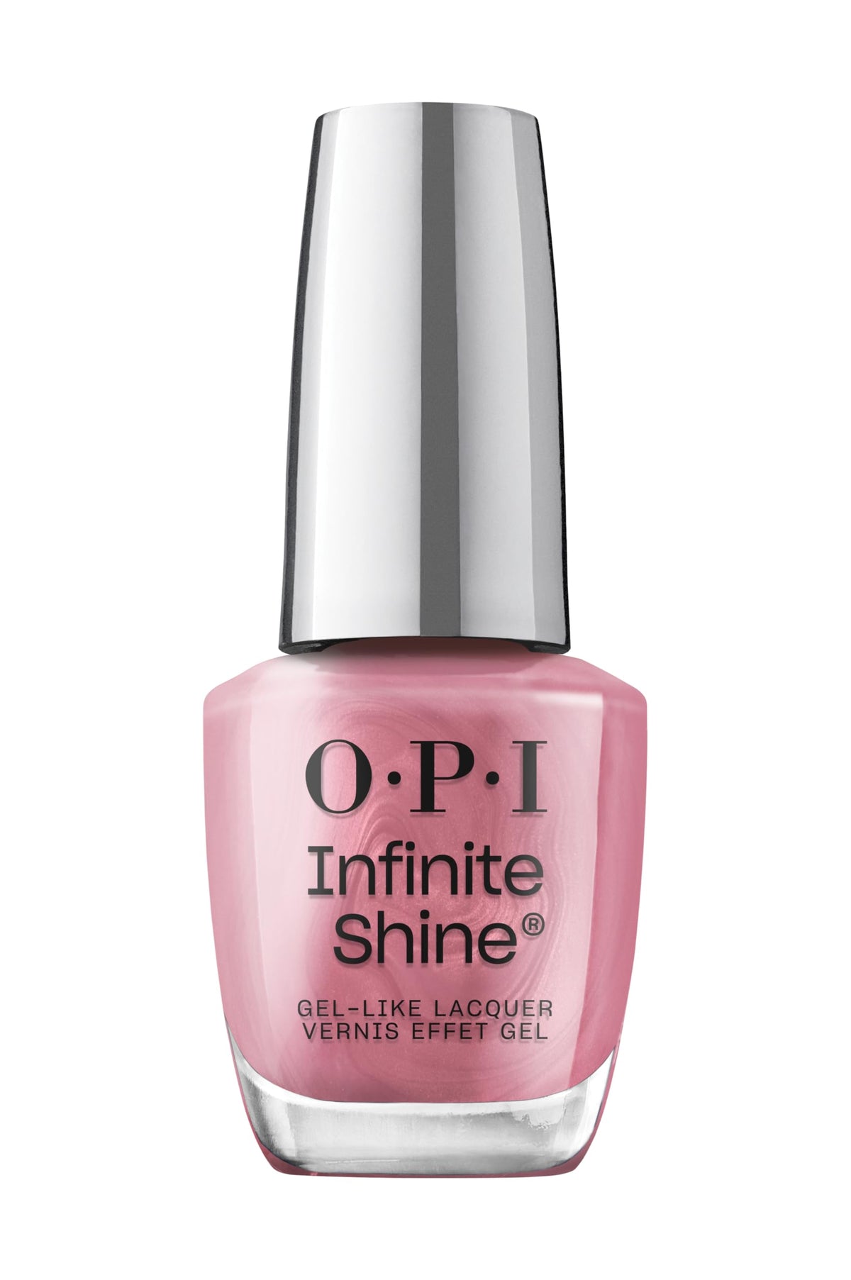 OPI Infinite Shine Nail Polish Aphrodite's Pink Nightie front view