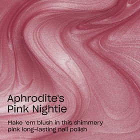 OPI Infinite Shine Nail Polish Aphrodite's Pink Nightie side view